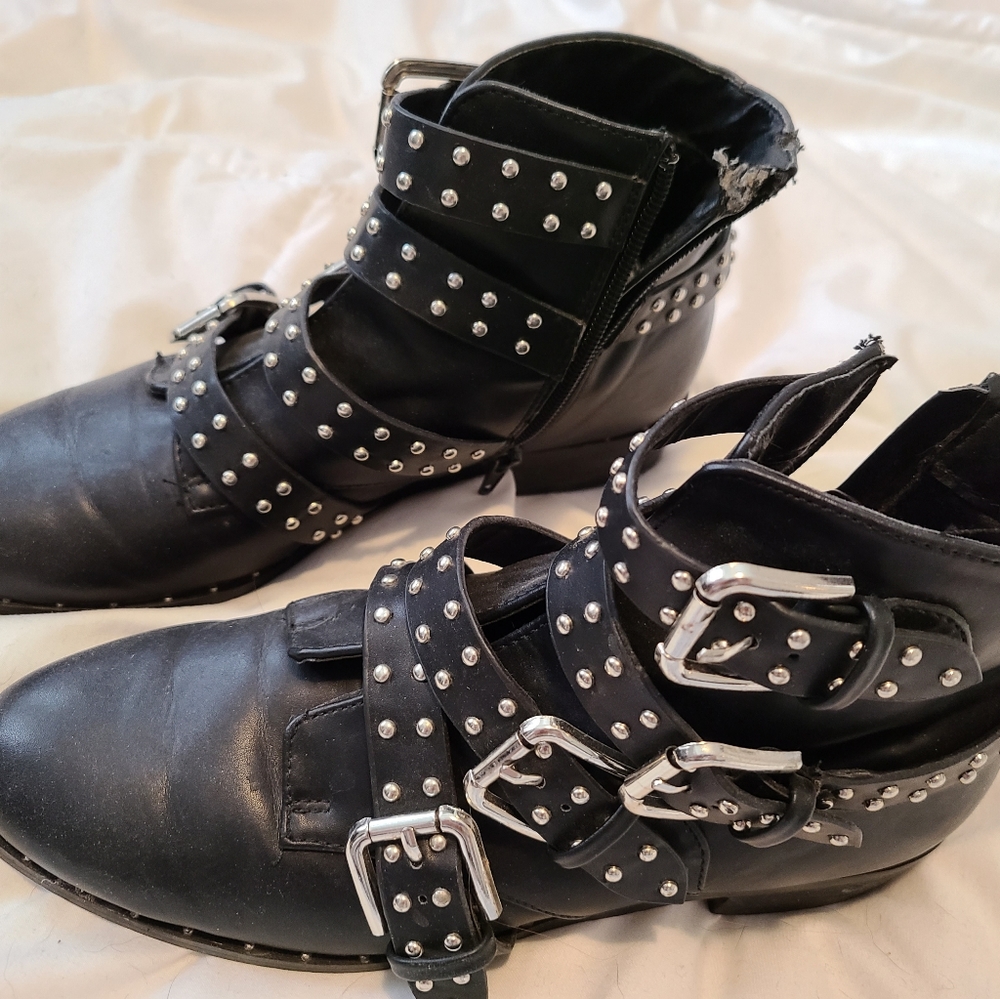 COPY - studded ankle boots